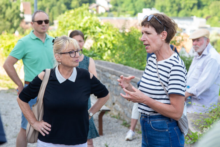Dr. Sabine Weigand auf Denkmal-Tour in Pappenheim